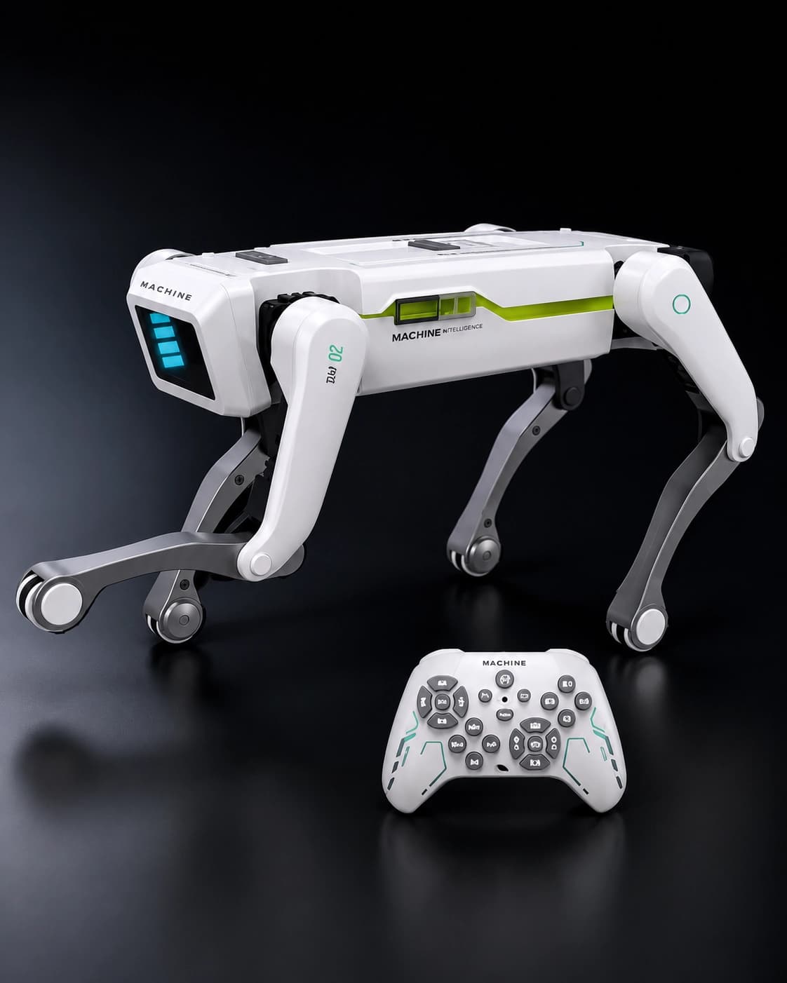 Robot perro inteligente AI con control remoto