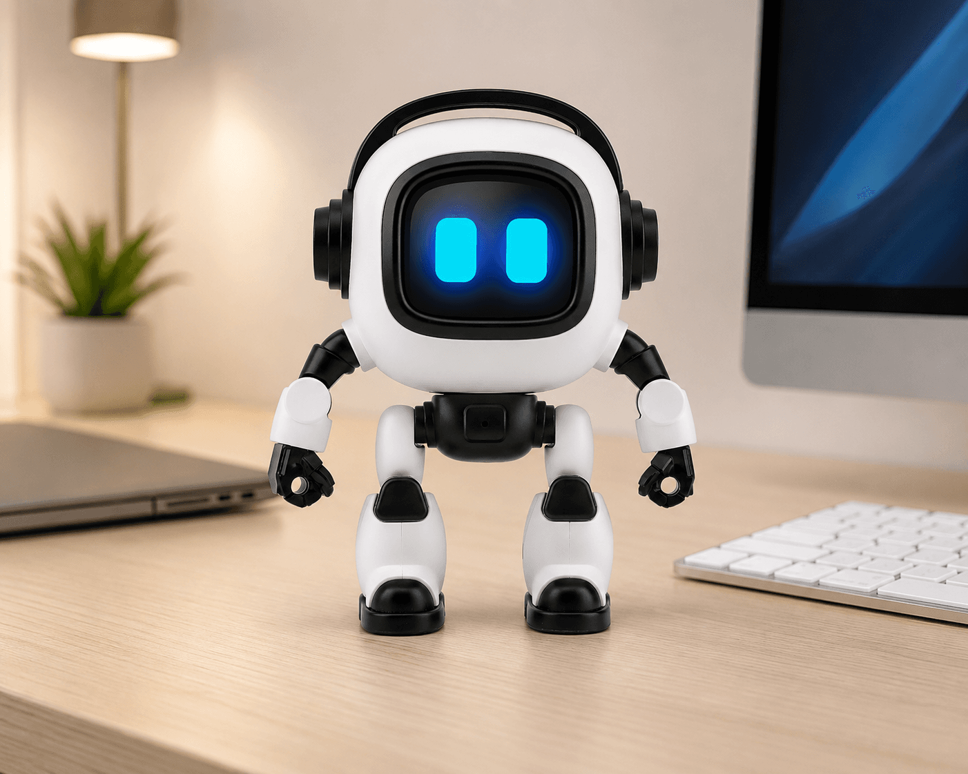Robot de escritorio con IA y reconocimiento de voz ZOCO