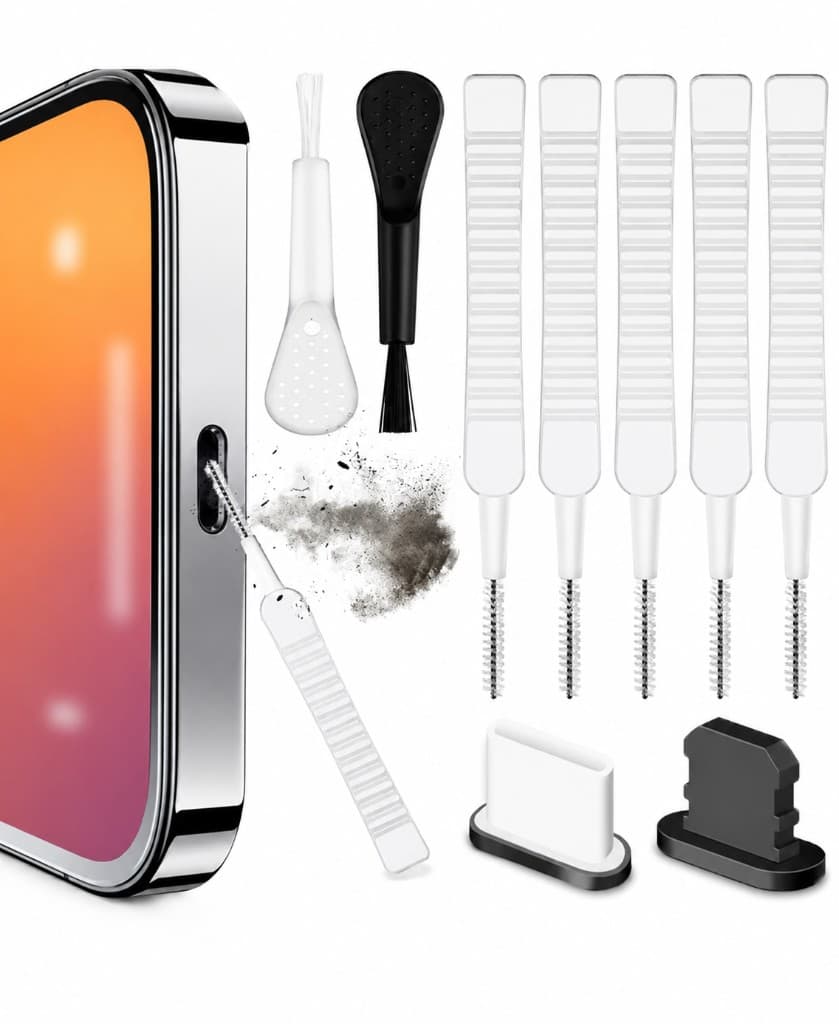 Kit de limpieza 13 piezas — Puerto Type-C, altavoz y auriculares — guía, usos y comparación de precio